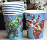 Avengers Paper Cups 8pcs