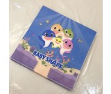 Babyshark napkins 20pcs per pack