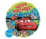 28in Disney Cars Singing Foil Balloon 