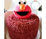 Elmo Head Cake Topper