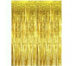 Gold Streamer Foil Curtains