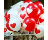 12" Heart Latex Balloons