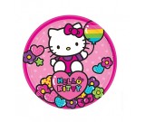 Rainbow Hello Kitty Dessert Plates 8pcs
