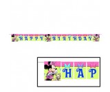 Minnie Mouse Plastic Letter Banner 8ft