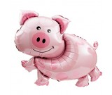 35in Pig Foil Balloon
