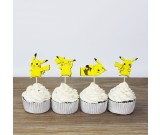 Pikachu Cupcake Pics 12pcs