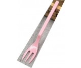Pink Plastic Forks 25pcs