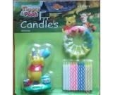 Pooh Party candle