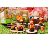 Winnie Pooh 9pcs Figurines Cake Topper 