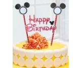 Mickey Red Cake Banner
